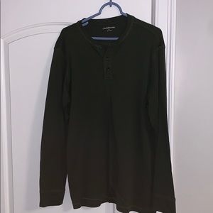 Green Long Sleeve Columbia Shirt